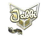 Artwork for Sticker | jabbi (Gold) | Paris 2023