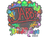 Artwork for Sticker | jabbi (Holo) | Budapest 2025