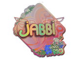 Artwork for Sticker | jabbi (Holo) | Rio 2022