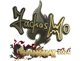 Artwork for Sticker | jackasmo (Gold) | Shanghai 2024