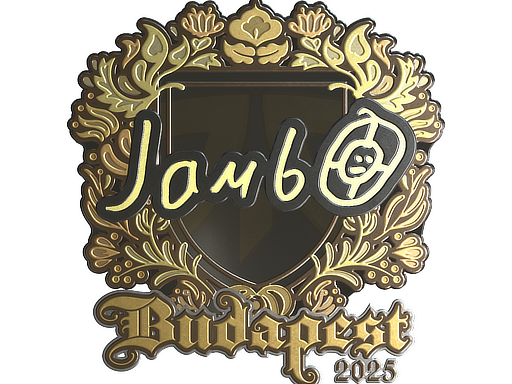 Sticker | jambo (Gold) | Budapest 2025