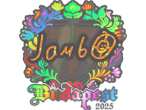 Sticker | jambo (Holo) | Budapest 2025