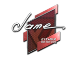 Artwork for Sticker | Jame | Boston 2018