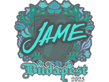 Artwork for Sticker | Jame | Budapest 2025