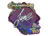 Artwork for Sticker | Jame (Glitter, Champion) | Rio 2022