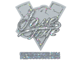 Artwork for Sticker | Jame (Glitter) | Copenhagen 2024