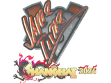 Artwork for Sticker | Jame (Glitter) | Shanghai 2024