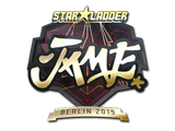 Artwork for Sticker | Jame (Gold) | Berlin 2019
