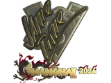Artwork for Sticker | Jame (Gold) | Shanghai 2024