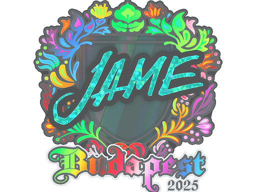 Sticker | Jame | Budapest 2025