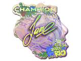 Artwork for Sticker | Jame (Holo, Champion) | Rio 2022