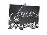 Sticker | James | Cologne 2015