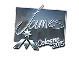 Sticker | James (Foil) | Cologne 2015