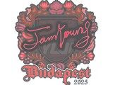 Artwork for Sticker | JamYoung | Budapest 2025