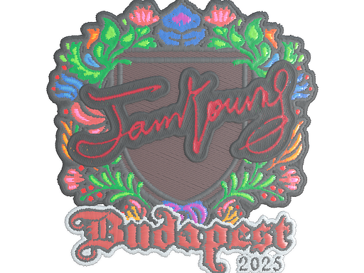 Sticker | JamYoung (Embroidered) | Budapest 2025