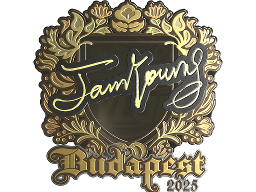 Sticker | JamYoung (Gold) | Budapest 2025