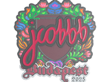 Artwork for Sticker | jcobbb (Embroidered) | Budapest 2025