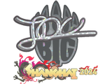 Artwork for Sticker | JDC (Glitter) | Shanghai 2024