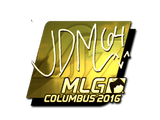 Sticker | jdm64 (Gold) | MLG Columbus 2016