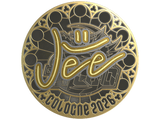 Artwork for Sticker | Jee (Gold) | Cologne 2026