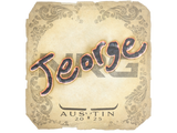 Artwork for Sticker | jeorge | Austin 2025