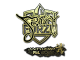 Artwork for Sticker | Jerry (Gold) | Antwerp 2022