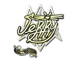 Artwork for Sticker | Jerry (Gold) | Paris 2023