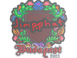 Artwork for Sticker | Jimpphat (Embroidered) | Budapest 2025