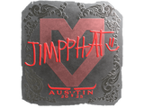 Artwork for Sticker | Jimpphat (Foil) | Austin 2025