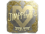Artwork for Sticker | Jimpphat (Gold) | Austin 2025
