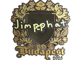 Artwork for Sticker | Jimpphat (Gold) | Budapest 2025