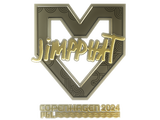 Artwork for Sticker | Jimpphat (Gold) | Copenhagen 2024