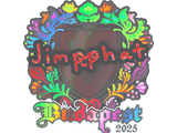Artwork for Sticker | Jimpphat (Holo) | Budapest 2025
