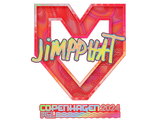 Artwork for Sticker | Jimpphat (Holo) | Copenhagen 2024