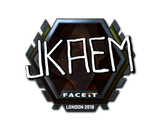 Artwork for Sticker | jkaem (Foil) | London 2018