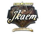 Artwork for Sticker | jkaem (Gold) | Berlin 2019