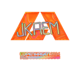 Artwork for Sticker | jkaem (Holo) | Copenhagen 2024