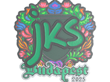Artwork for Sticker | jks (Embroidered) | Budapest 2025