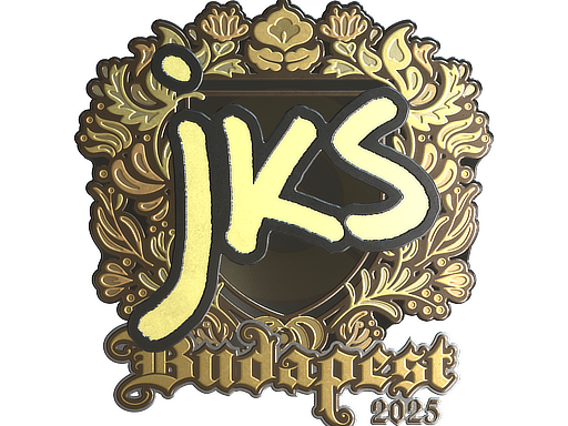 Sticker | jks (Gold) | Budapest 2025