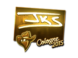 Artwork for Sticker | jks (Gold) | Cologne 2015