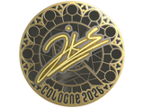 Artwork for Sticker | jks (Gold) | Cologne 2026