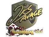Artwork for Sticker | jks (Gold) | Shanghai 2024
