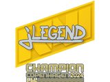 Artwork for Sticker | jL (Champion) | Copenhagen 2024