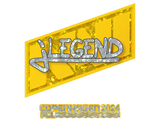 Artwork for Sticker | jL (Glitter) | Copenhagen 2024