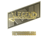 Artwork for Sticker | jL (Gold) | Copenhagen 2024