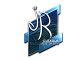Artwork for Sticker | jR (Foil) | Boston 2018