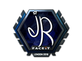 Artwork for Sticker | jR (Foil) | London 2018