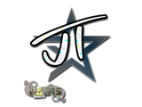 Artwork for Sticker | JT (Glitter) | Paris 2023