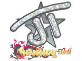 Artwork for Sticker | JT (Glitter) | Shanghai 2024