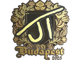 Artwork for Sticker | JT (Gold) | Budapest 2025